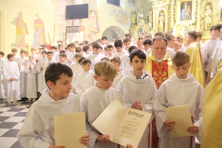 Łącko. Błogosławieństwo nowych lektorów