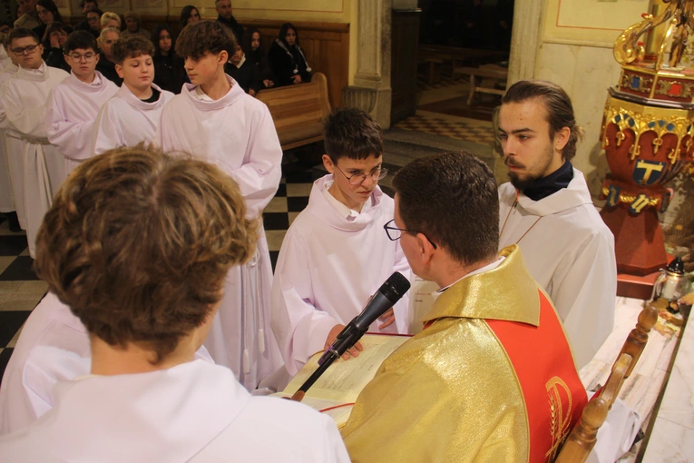 Łącko. Błogosławieństwo nowych lektorów