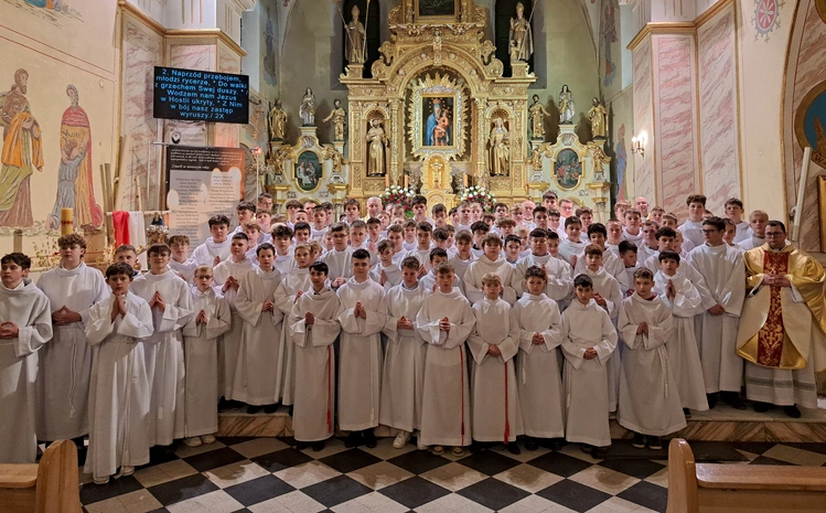 Łącko. Błogosławieństwo nowych lektorów