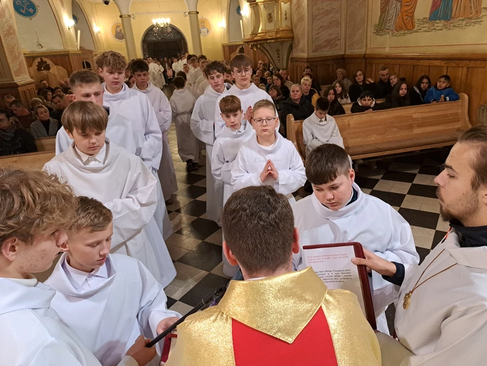 Łącko. Błogosławieństwo nowych lektorów