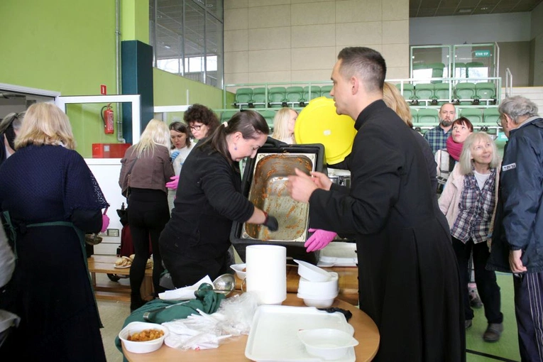 Jubileusz ubogich - spotkanie przy slole