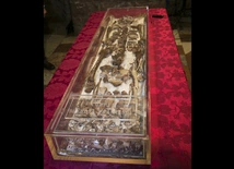 Publicznie wystawione szczątki św. Franciszka