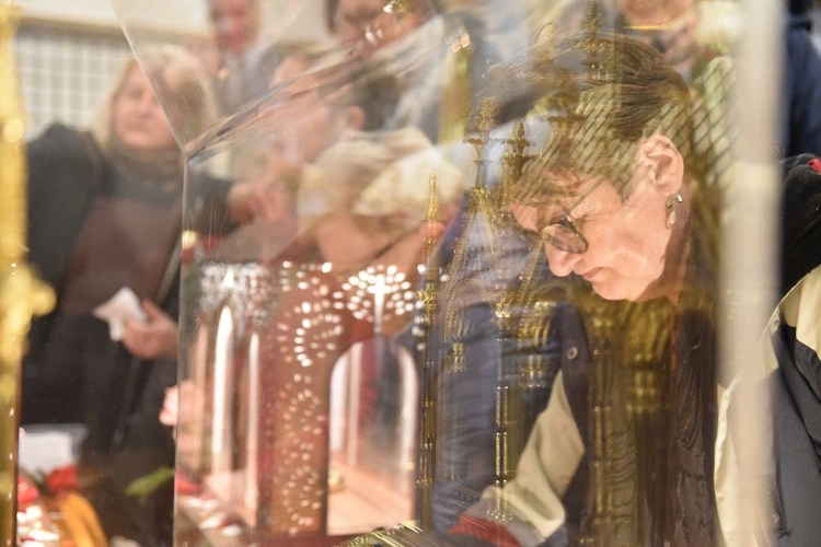 Relikwie św. Teresy od Dzieciątka Jezus i jej rodziców w Tarnowie