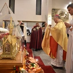 Relikwie św. Teresy od Dzieciątka Jezus i jej rodziców w Tarnowie