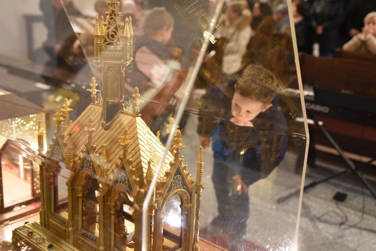 Relikwie św. Teresy od Dzieciątka Jezus i jej rodziców w Tarnowie