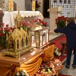 Relikwie św. Teresy od Dzieciątka Jezus i jej rodziców w Tarnowie