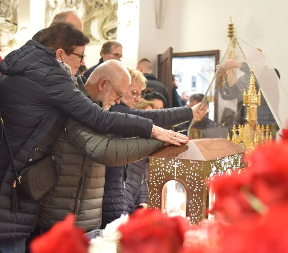 Relikwie św. Teresy od Dzieciątka Jezus i jej rodziców w Tarnowie