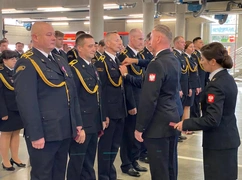 Katowice. Strażacy uhonorowani podczas wojewódzkich obchodów Narodowego Święta Niepodległości