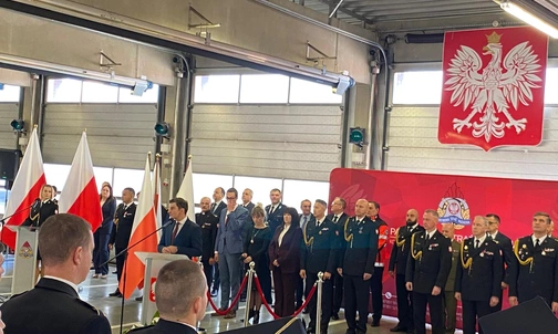 Katowice. Strażacy uhonorowani podczas wojewódzkich obchodów Narodowego Święta Niepodległości