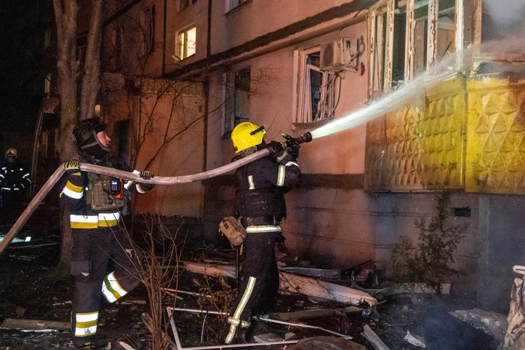 Tymczasem w  Charkowie po rosyjskich atakach