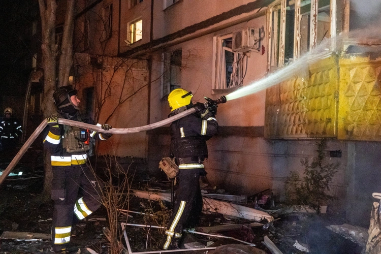 Tymczasem w  Charkowie po rosyjskich atakach