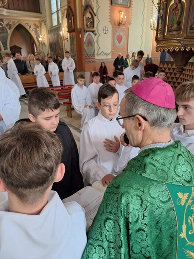 Błogosławieństwo lektorów dekanatu starosądeckiego
