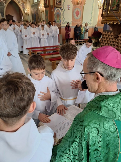 Błogosławieństwo lektorów dekanatu starosądeckiego
