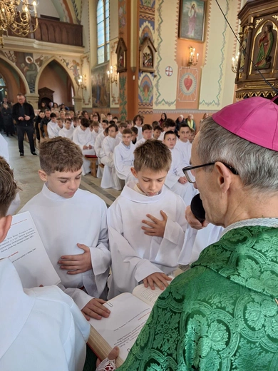 Błogosławieństwo lektorów dekanatu starosądeckiego