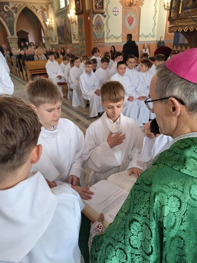 Błogosławieństwo lektorów dekanatu starosądeckiego