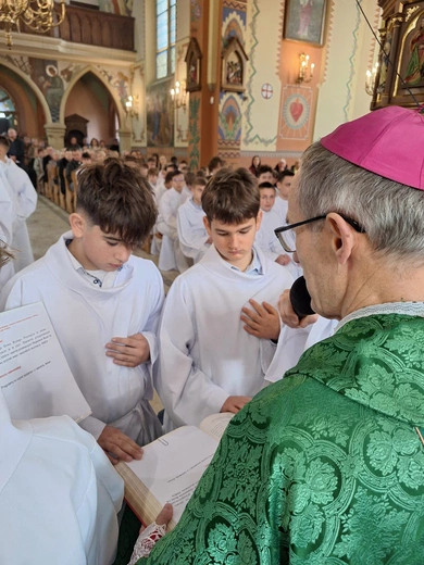 Błogosławieństwo lektorów dekanatu starosądeckiego