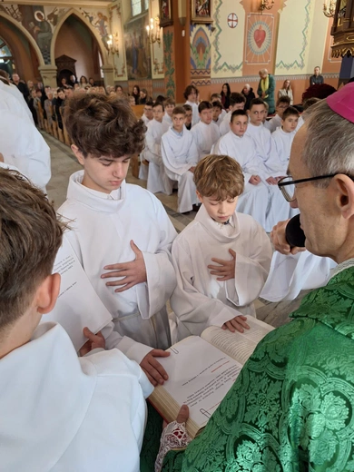 Błogosławieństwo lektorów dekanatu starosądeckiego