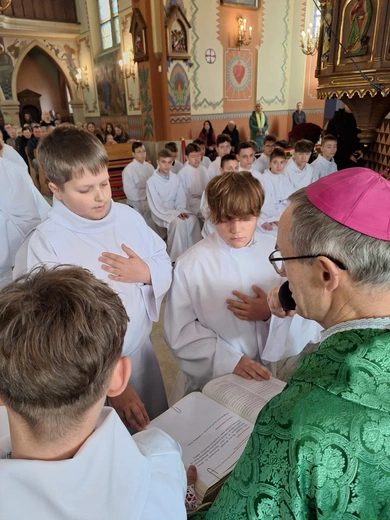 Błogosławieństwo lektorów dekanatu starosądeckiego