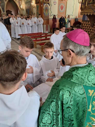 Błogosławieństwo lektorów dekanatu starosądeckiego