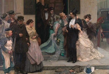  O świcie, 1875 r.  Królewskie Muzea Sztuk Pięknych w Brukseli, Belgia