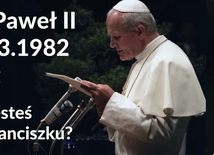 Jan Paweł II w Asyżu 1982 r. Nagranie z archiwum