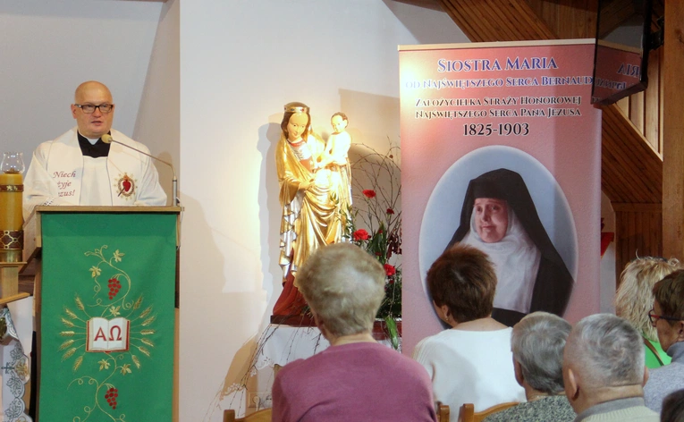 Ciężkowice. Rekolekcje dla Straży Honorowej NSPJ