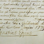 Archiwum Archidiecezji Warmińskiej - bp Ignacy Krasicki