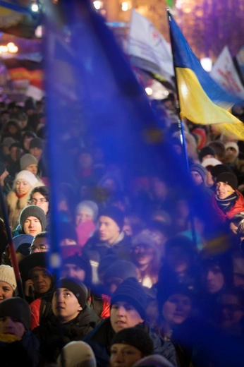 Listopad 2013 –  początek Euromajdanu w obiektywie fotoreportera „Gościa”