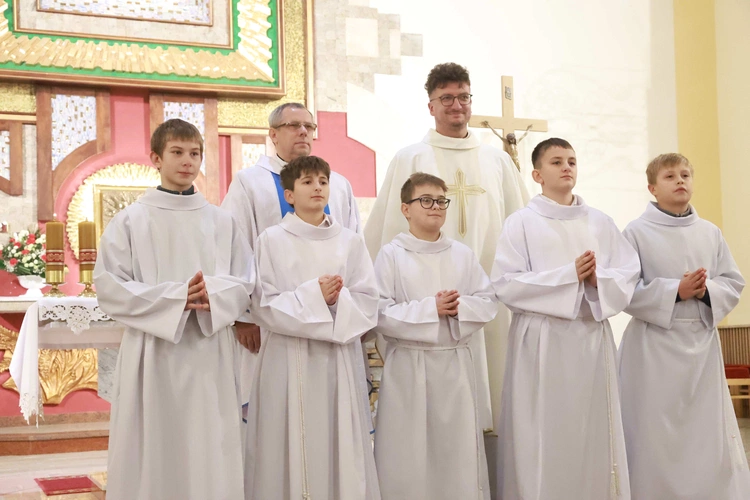 Ministranci słowa Bożego w Szymbarku