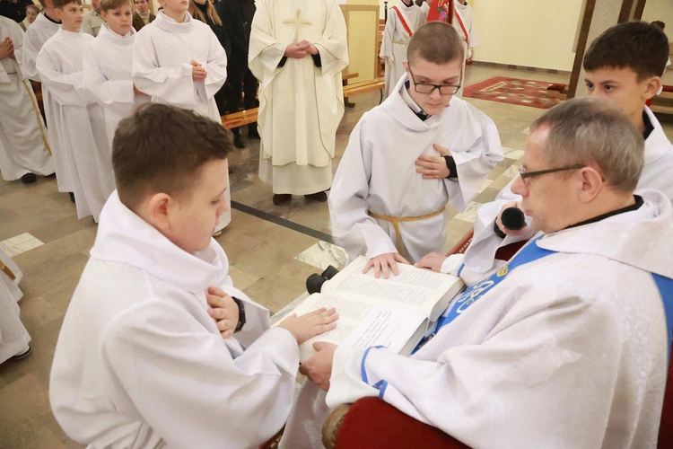 Ministranci słowa Bożego w Szymbarku