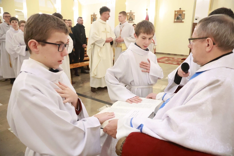 Ministranci słowa Bożego w Szymbarku