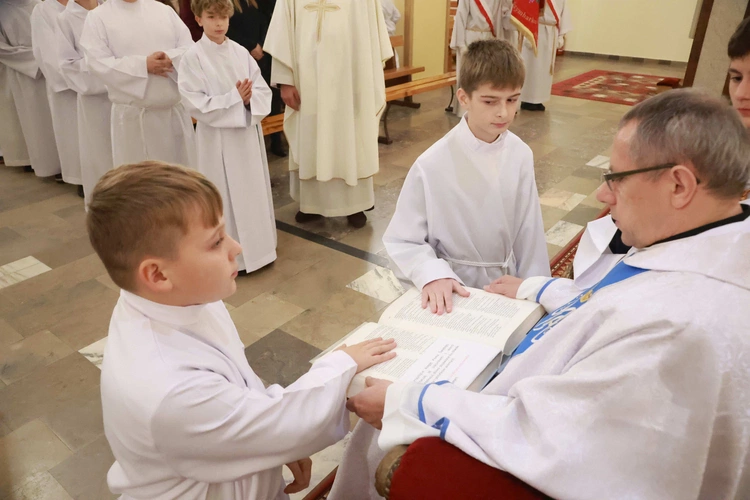 Ministranci słowa Bożego w Szymbarku