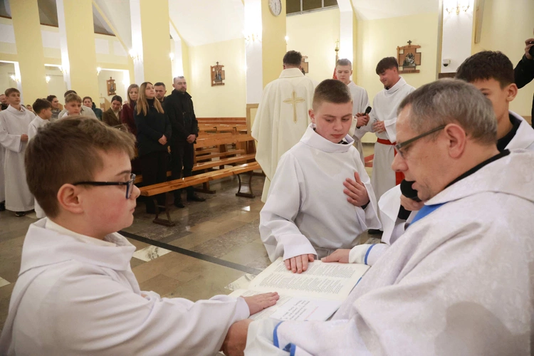 Ministranci słowa Bożego w Szymbarku