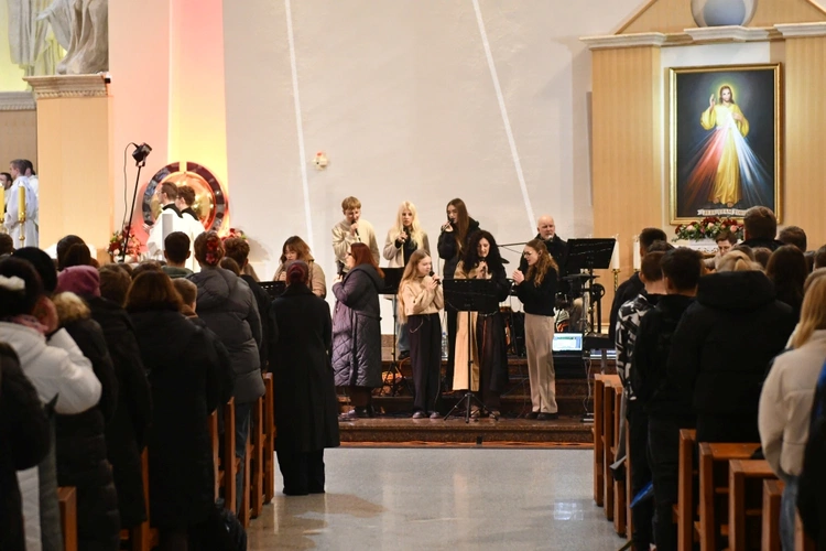 Główny punkt Modlitewnego Wieczoru Młodych