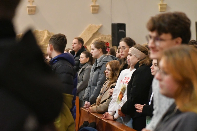 Główny punkt Modlitewnego Wieczoru Młodych