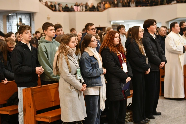 Główny punkt Modlitewnego Wieczoru Młodych
