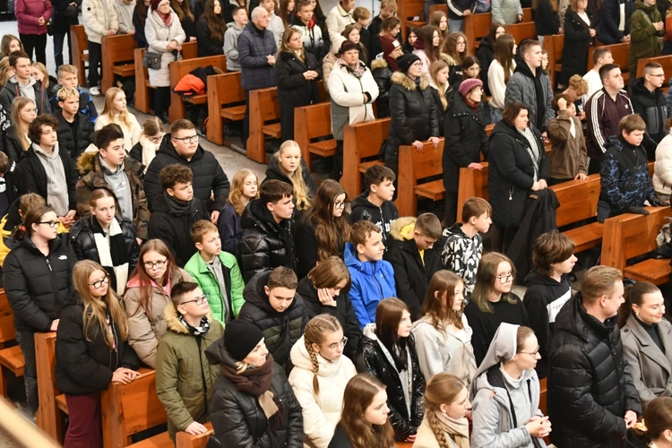 Główny punkt Modlitewnego Wieczoru Młodych