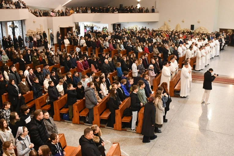 Główny punkt Modlitewnego Wieczoru Młodych