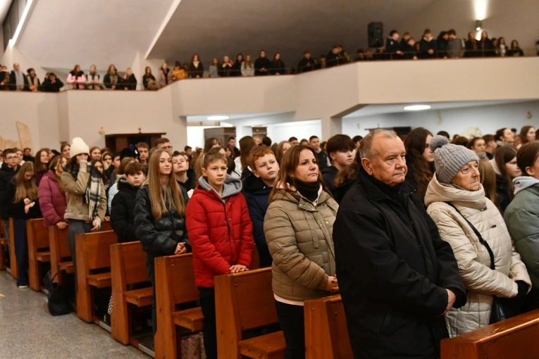 Główny punkt Modlitewnego Wieczoru Młodych
