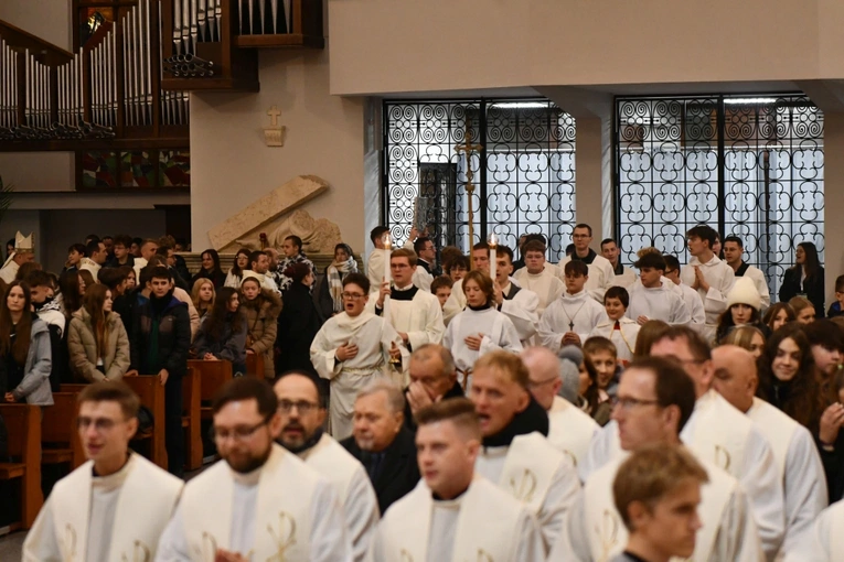 Główny punkt Modlitewnego Wieczoru Młodych