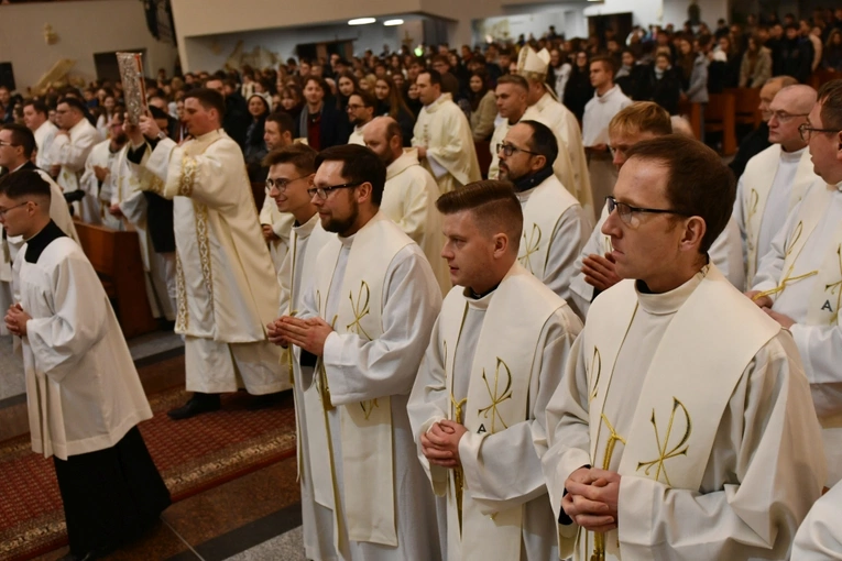 Główny punkt Modlitewnego Wieczoru Młodych