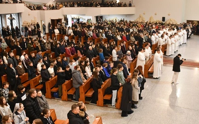 Główny punkt Modlitewnego Wieczoru Młodych