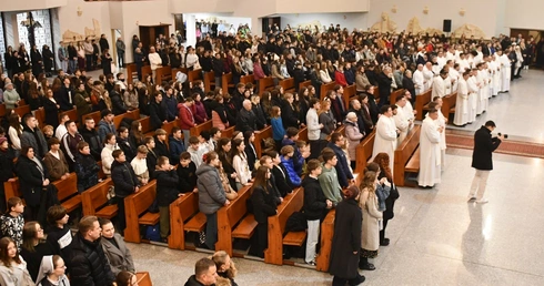 Główny punkt Modlitewnego Wieczoru Młodych