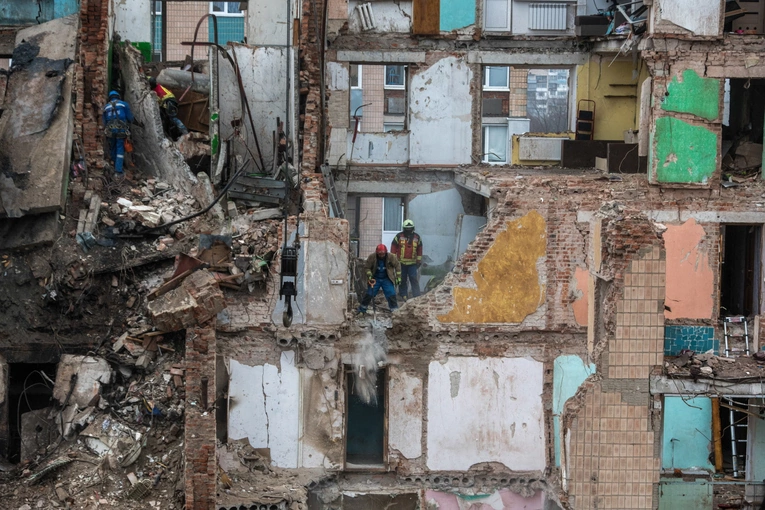 W Tarnopolu po rosyjskim ataku