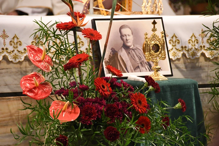 Relikwie św. Bilczewskiego na Skaryszewskiej