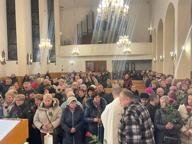 Nabożeństwo do św. Rity w Nieświniu