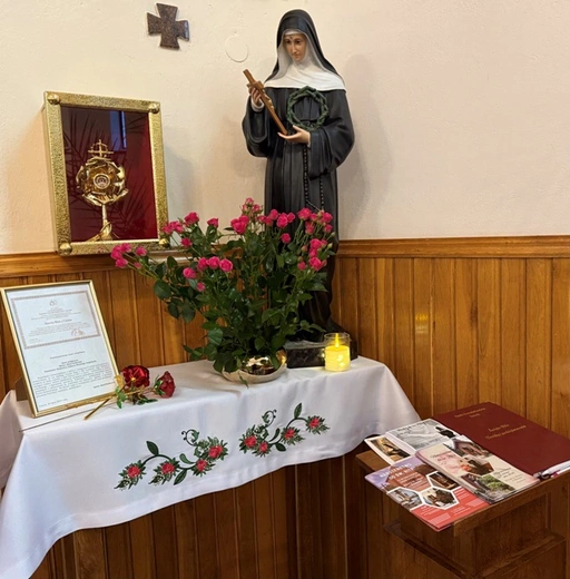 Nabożeństwo do św. Rity w Nieświniu