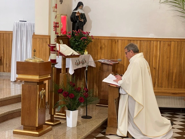 Nabożeństwo do św. Rity w Nieświniu