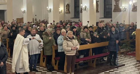 Eksperci od św. Rity modlili się w kościele w Nieświniu
