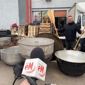 Wolontariusze fundacji "Wolne Miejsce" polecieli do Strefy Gazy